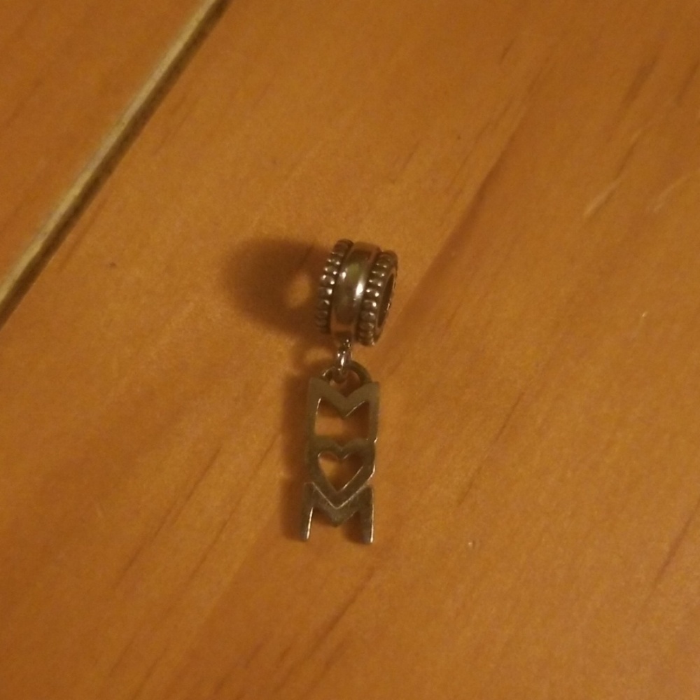 Stainless Steel Mom Charm ! New